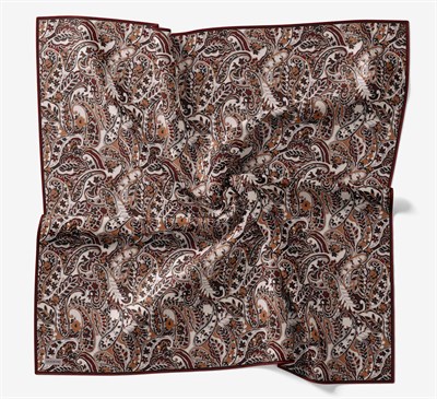 Soft Eşarp Perla Bordo 90x90