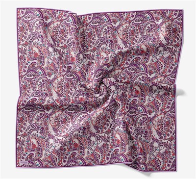 Soft Eşarp Perla Mor 90x90