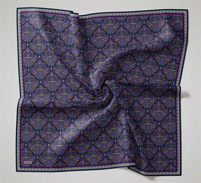 Soft Eşarp Rûmi Lacivert 90x90