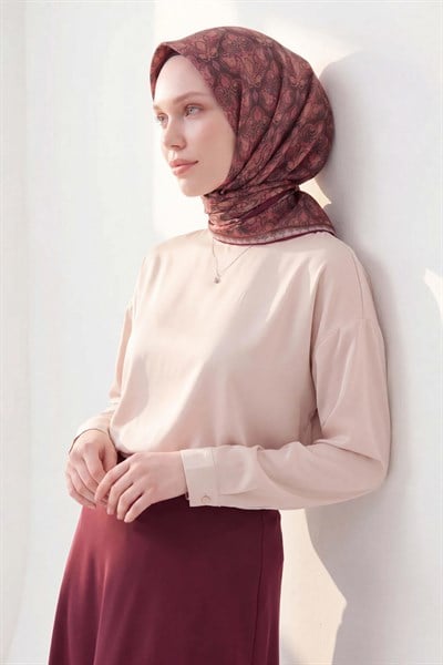 Soft Eşarp Rûmi Siyah 90x90