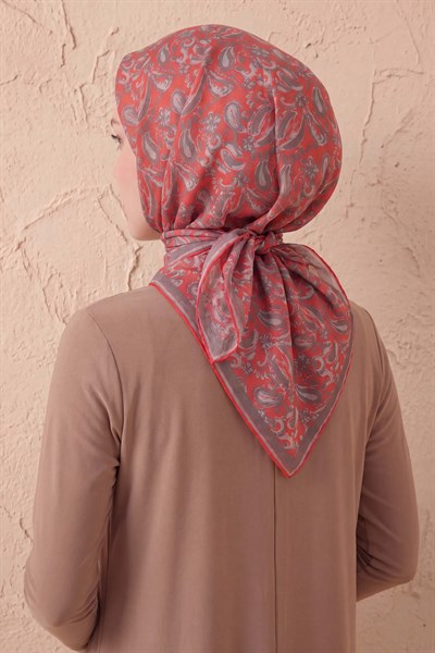 Soft Eşarp Şal Motif Narçiçeği 90x90