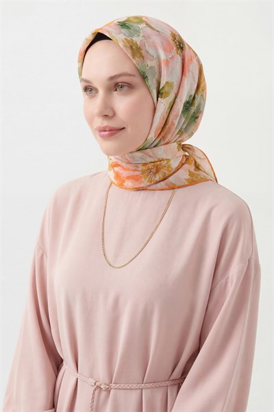 Soft Eşarp Suluboya Yeşil 90x90
