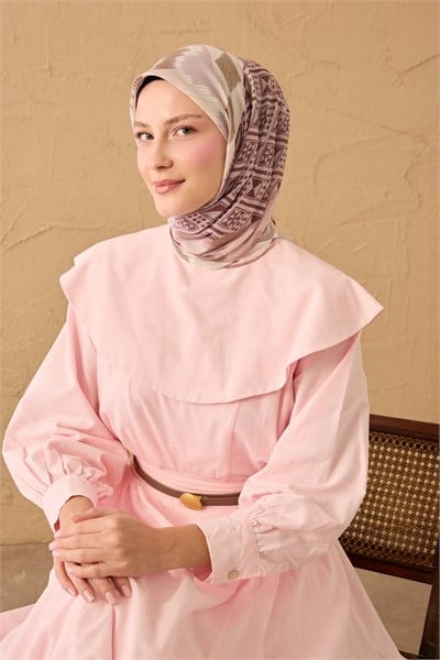 Soft Eşarp Urban Patch Lila