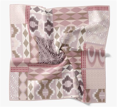 Soft Eşarp Urban Patch Lila