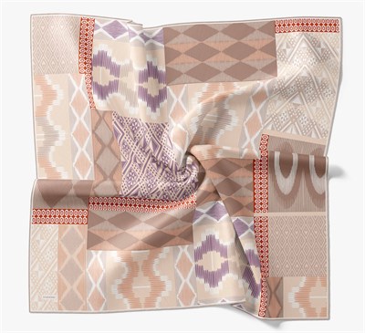 Soft Eşarp Urban Patch Mocha Mousse