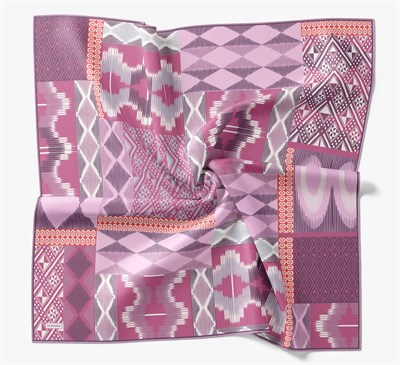 Soft Eşarp Urban Patch Pembe