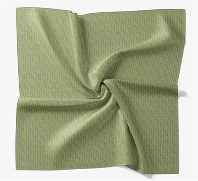 Soft Eşarp Zincir Desen Fıstık Yeşili 90x90