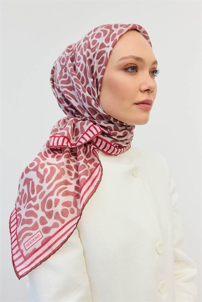 Tencel Monare Eşarp Palet Mürdüm