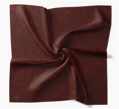 Twill İpek Büyük Boy Eşarp Bordo