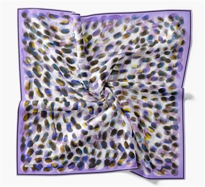 Twill İpek Eşarp Noiré Eflatun 90x90