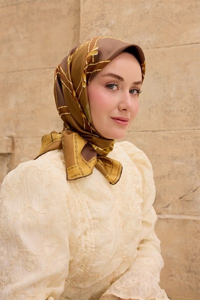 Twill İpek Kemer Olive
