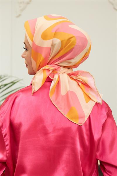 Twist Soft Pudra  Pamuk Viskon Eşarp