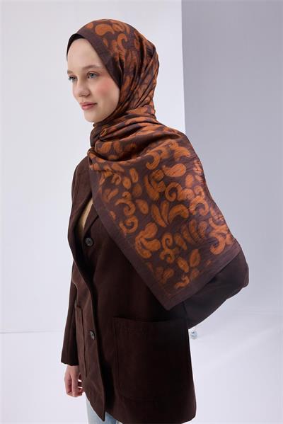 Urban Hours Harmony Turuncu Mayda Şal 190x70