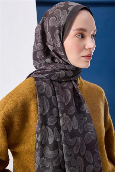 Urban Hours Harmony Antrasit Mayda Şal 190x70