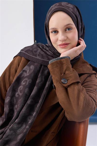 Urban Hours Harmony Siyah Mayda Şal 190x70