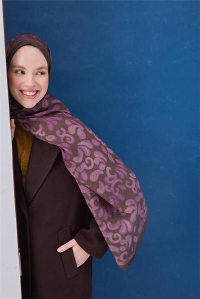 Urban Hours Harmony Koyu Yeşil Mayda Şal 190x70