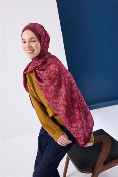 Urban Hours Harmony Narçiçeği Mayda Şal 190x70