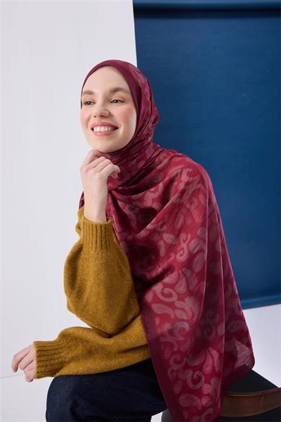 Urban Hours Harmony Narçiçeği Mayda Şal 190x70