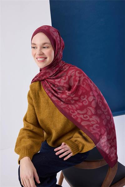 Urban Hours Harmony Narçiçeği Mayda Şal 190x70