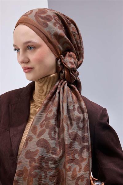 Urban Hours Harmony Taba Mayda Şal 190x70