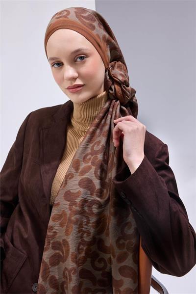 Urban Hours Harmony Taba Mayda Şal 190x70