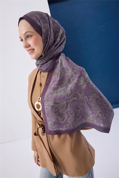 Urban Hours Harmony Eflatun Mayda Şal 190*70