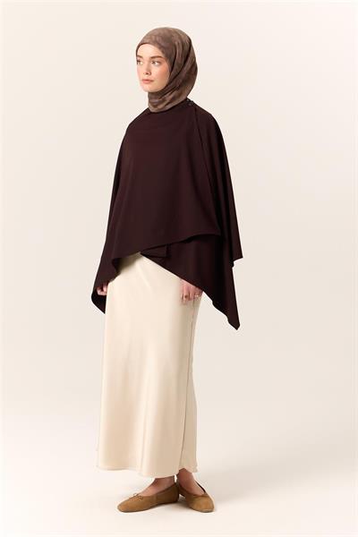 Viskon Karışımlı Velora Eşarp Kına Yeşili-Soluk Mor-Yeşil Desenli Yumuşak Dokulu Tok Duruşlu 90x90