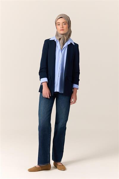 Viskon Karışımlı Velora Eşarp Gri-Bebe Mavi-Yağ Yeşili Desenli Yumuşak Dokulu Tok Duruşlu 90x90