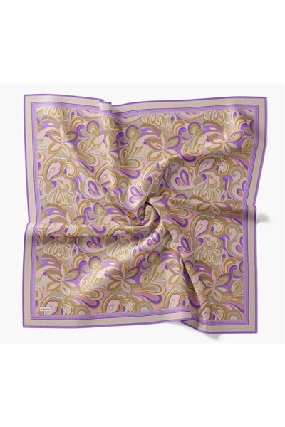 Velora Eşarp Aura Floral Tozpembe