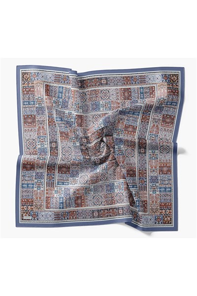 Velora Eşarp Etnik Desen Taba 90x90