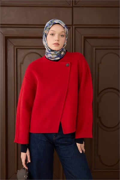 Velora Eşarp Flower Gece Mavisi
