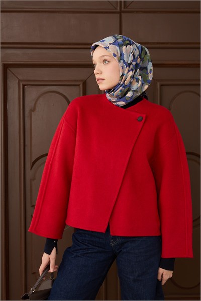 Velora Eşarp Flower Gece Mavisi