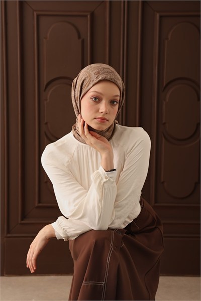 Velora Eşarp Shawl Pattern Camel