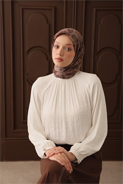 Velora Eşarp Shawl Pattern Vizon