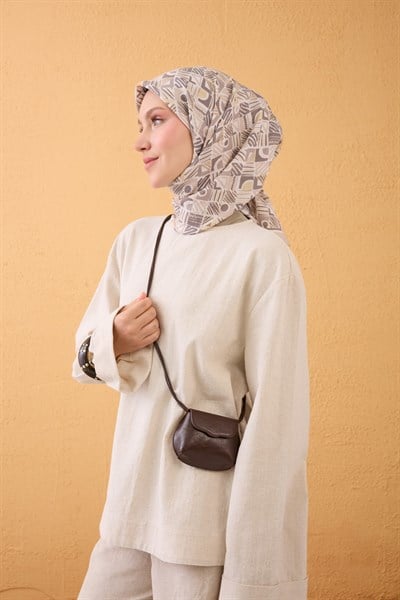 Velora Eşarp Vintage Paisley Bej