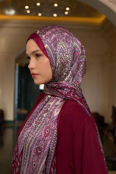 Vişne Çürüğü Hint Vual Şal - 5009-18