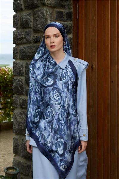 Winter Bloom Collection Hint İpek Şal 5014-10009