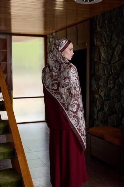 Winter Bloom Collection Hint İpek Şal 5014-10035