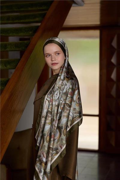 Winter Bloom Collection Hint İpek Şal 5014-10004