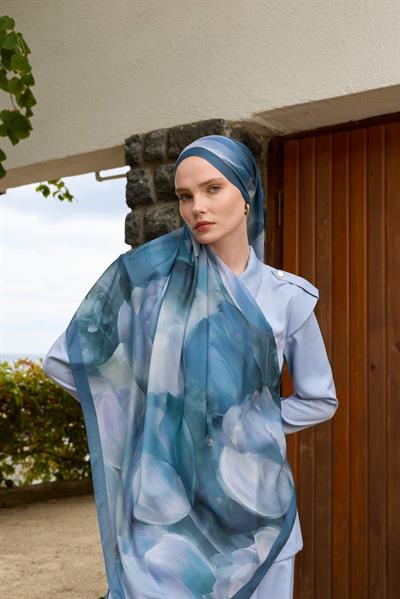 Winter Bloom Soft Şal 3067-10096