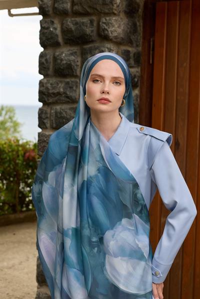 Winter Bloom Soft Şal 3067-10096