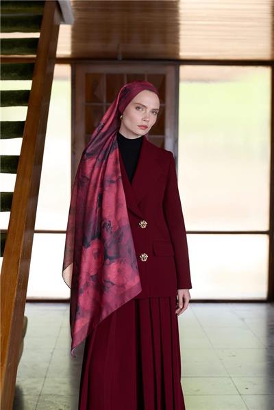 Winter Bloom Soft Şal 3069-10035