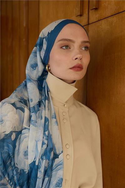 Winter Bloom Soft Şal 3069-10047