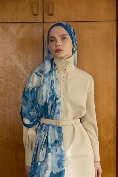 Winter Bloom Soft Şal 3069-10047