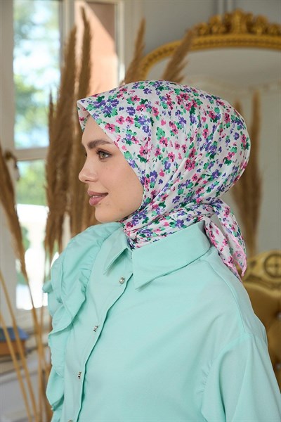 Yaz Işıltısı Koleksiyonu Soft Eşarp Pudra Lila 1191-02