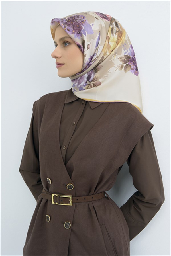 Armine  Saf İpek Sura Eşarp 9520D 32