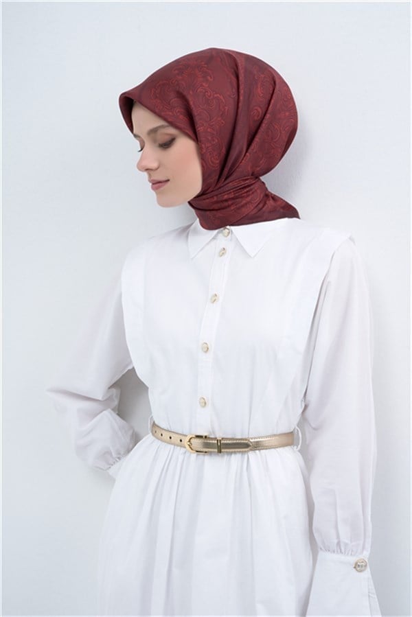 Armine  Saf İpek Sura Eşarp 9537D 50