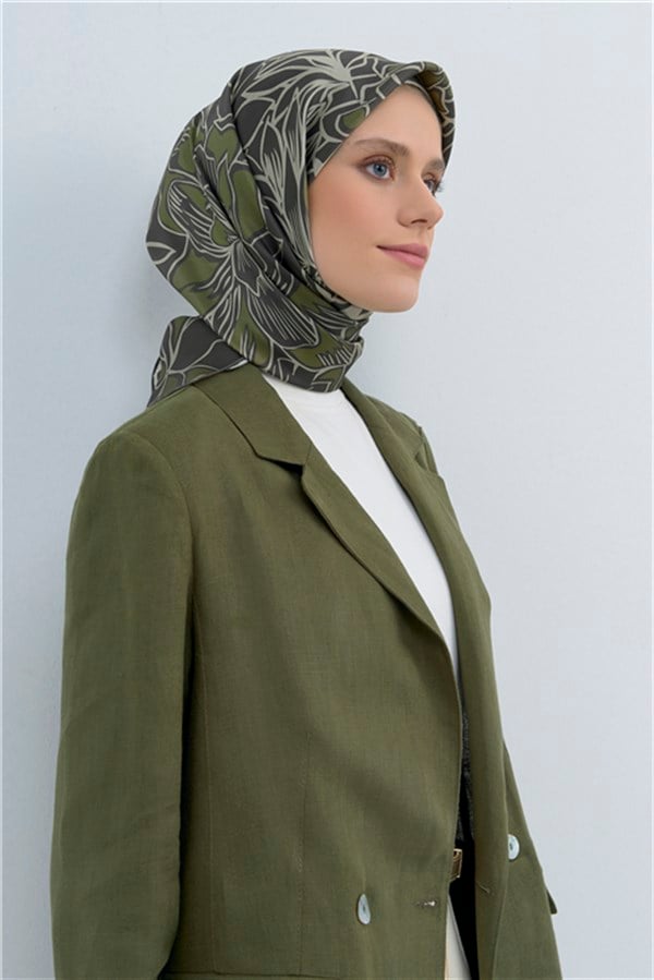 Armine  Saf İpek Sura Eşarp 9539D 35
