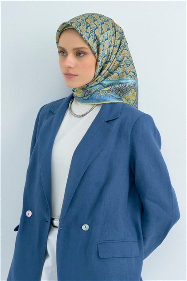 Armine  Saf İpek Twill Eşarp 9518D 82