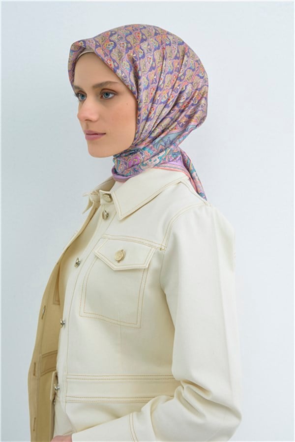 Armine  Saf İpek Twill Eşarp 9518D 84